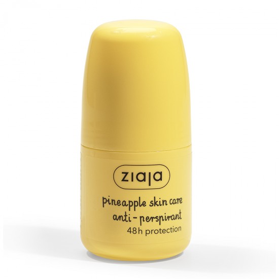 αντι-ιδρωτικο - pineapple - ziaja - καλλυντικα - Pineapple anti-perspirant 60ml Ziaja
